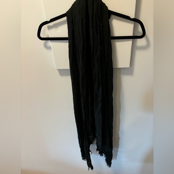 Sparkly Black Scarf - Picture 2 of 3